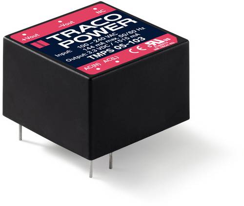 TracoPower TMPS 05-103 Schaltnetzteil 3.3 V/DC 1.51A 5W