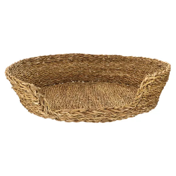 Dille & Kamille Hondenmand van Zeegras, Groot, B/D/H: 90 x 70 x 18 cm