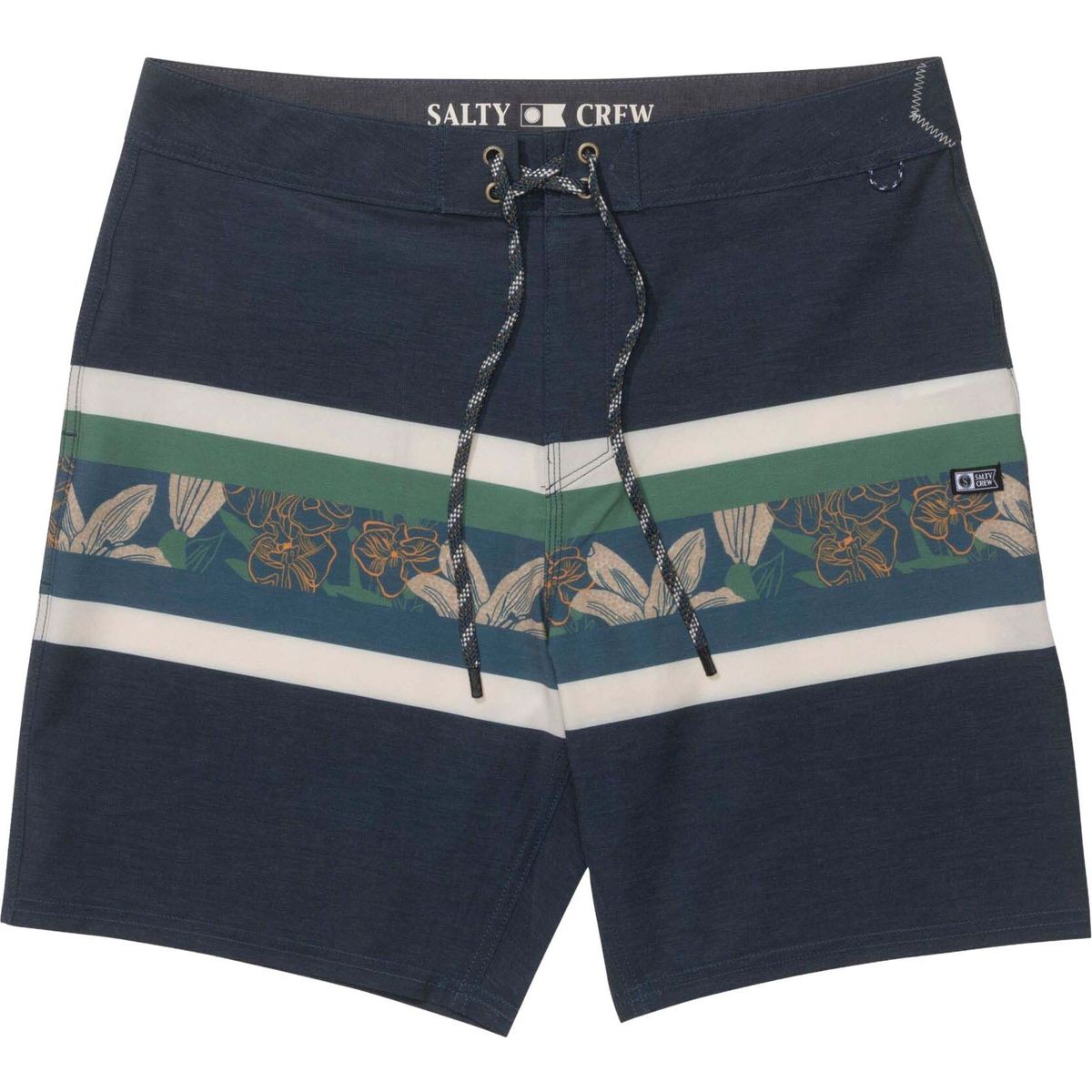 Salty Crew Crew Stripe Boardshort cast blue (CSTB) 28 30335208-CSTB-28