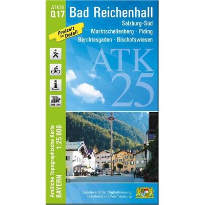 ATK25-Q17 Bad Reichenhall (Amtliche Topographische Karte 1:25000), Sonstige von , Landesamt für Digitalisierung, Breitband und Vermessung, Bayern,