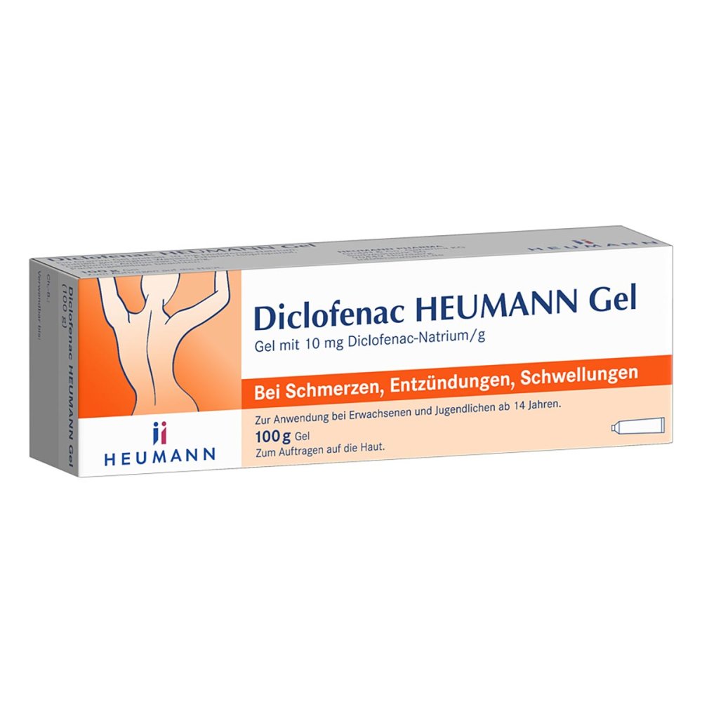 HEUMANN PHARMA GmbH & Co. Generica KG Diclofenac HEUMANN Gel 06165386