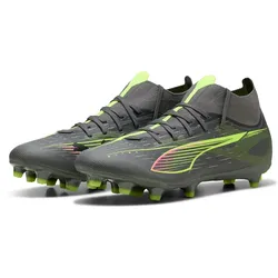 PUMA Ultra 5 Match+ FG/AG Fußballschuhe 03 - matte aged silver/yellow alert/puma aged silver 41