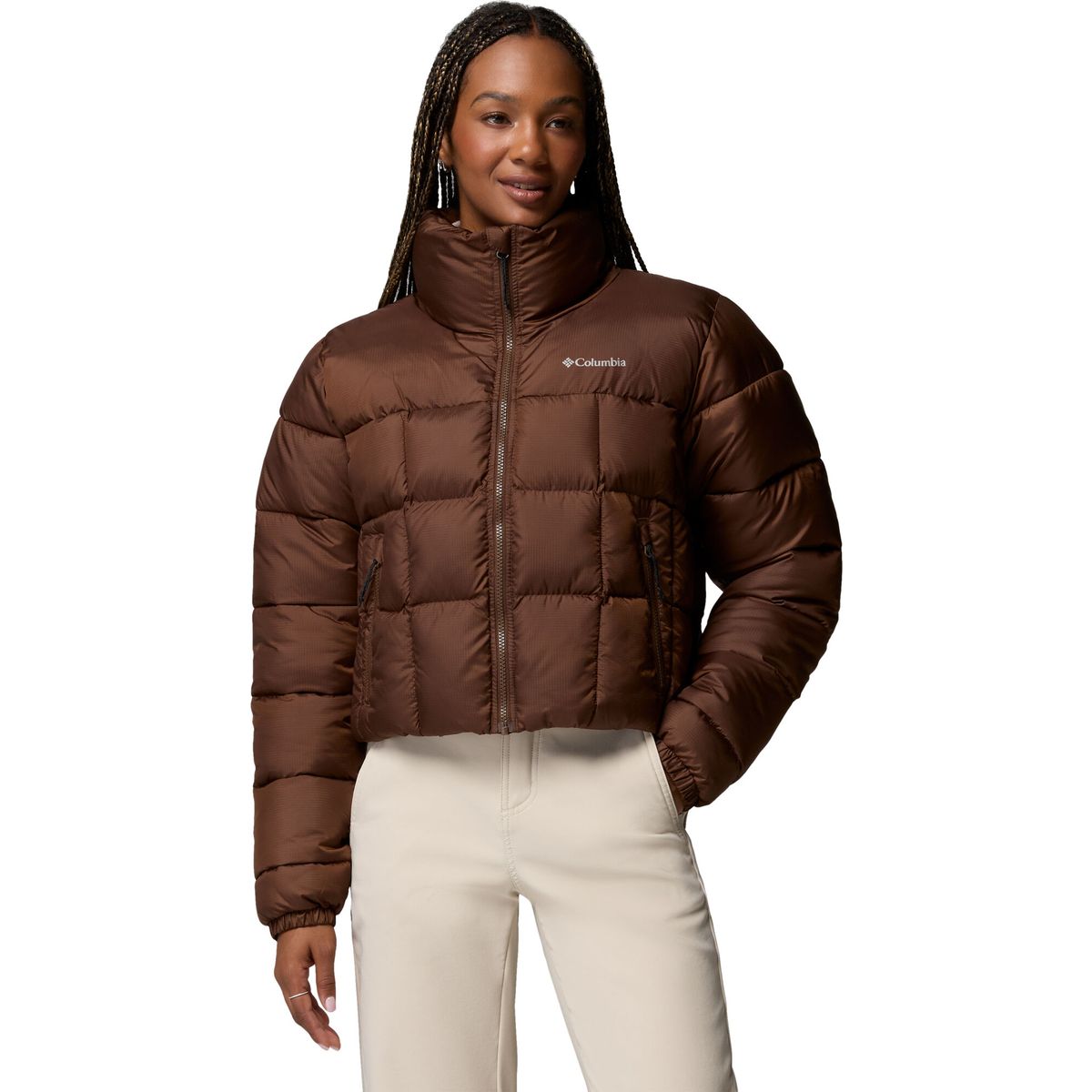 Columbia Women’s Puffect III Cropped Puffer Jacket tobacco (256) XS 217124-2171241-256-XS