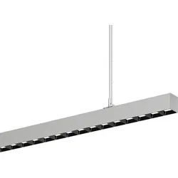 Siteco 51MX31DC3DSB Silica 21Office-Leuchte,LED,18.230lm830, direkt/indirekt,abgehängte Montage