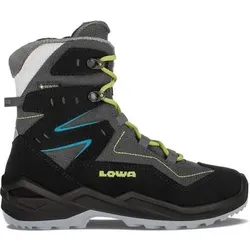 LOWA Kinder STIEFEL HOCH (HI) LINO GTX, Größe 38 in Schwarz Schwarz