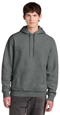 District DT6700 MelloFleece Hoodie in Grey Frost size XS   52/48 combed ring spun cotton/polyester
