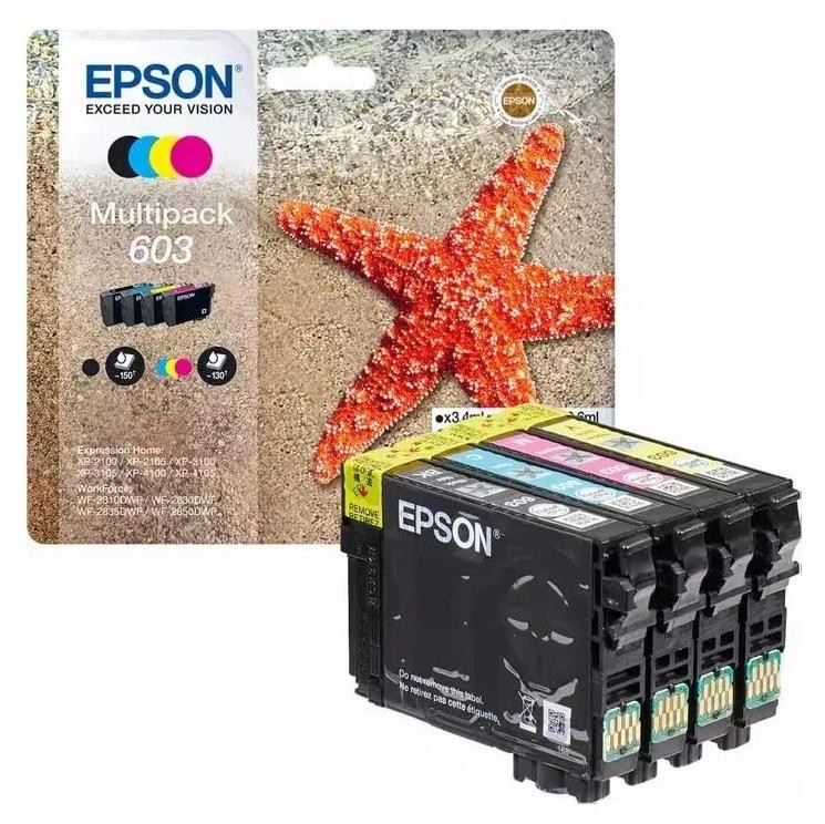 Multiverpakking inktpatronen 603 voor Epson-printers merkloos