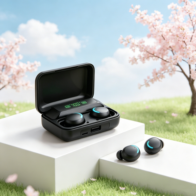 Smart Shopping Spot 9D Stereo Wireless Earbuds With Deep Bass And Touch Control 9D Stereo Wireless Earbuds With Deep Bass And Touch Control
