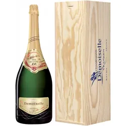 Jéroboam - Champagner Vranken Demoiselle EO - Brut Tête de Cuvée - Holzkiste