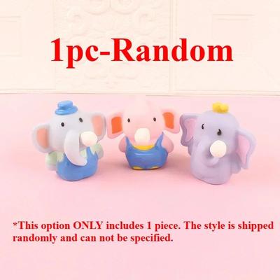 Inspired Living Squishy Stress Relief Toy Soft Sensory Fidget Ball For Anxiety, Focus & Relaxation 1pc elephant Ramdom