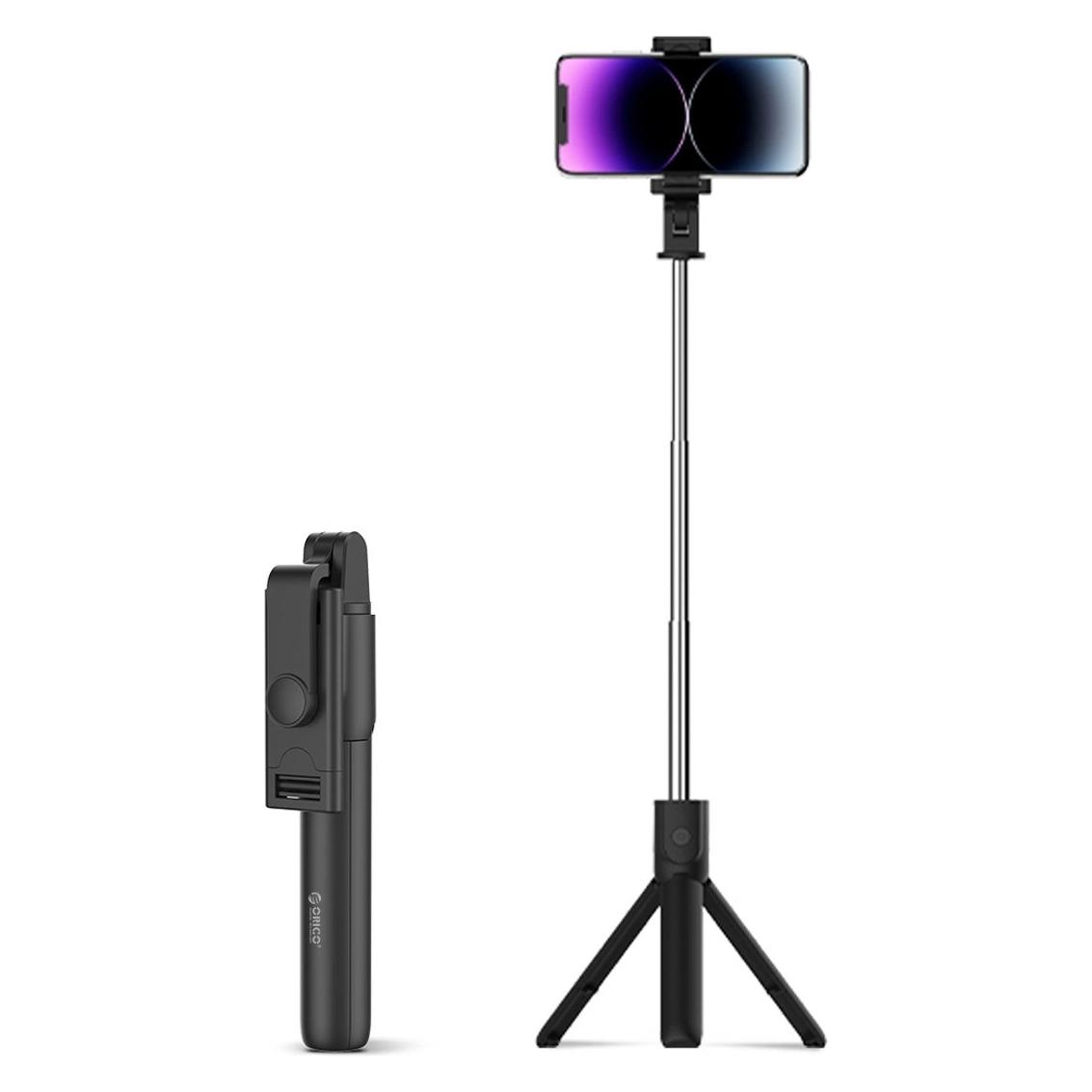Orico Selfie stick Selfie stick SPV100 mini tripod Bluetooth obrót 360 stopni - czarny (71762201)