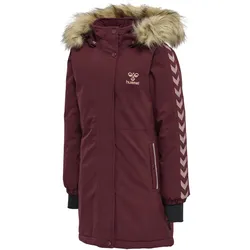 hummel hmlEAF Wintermantel Mädchen 3430 - windsor wine 104