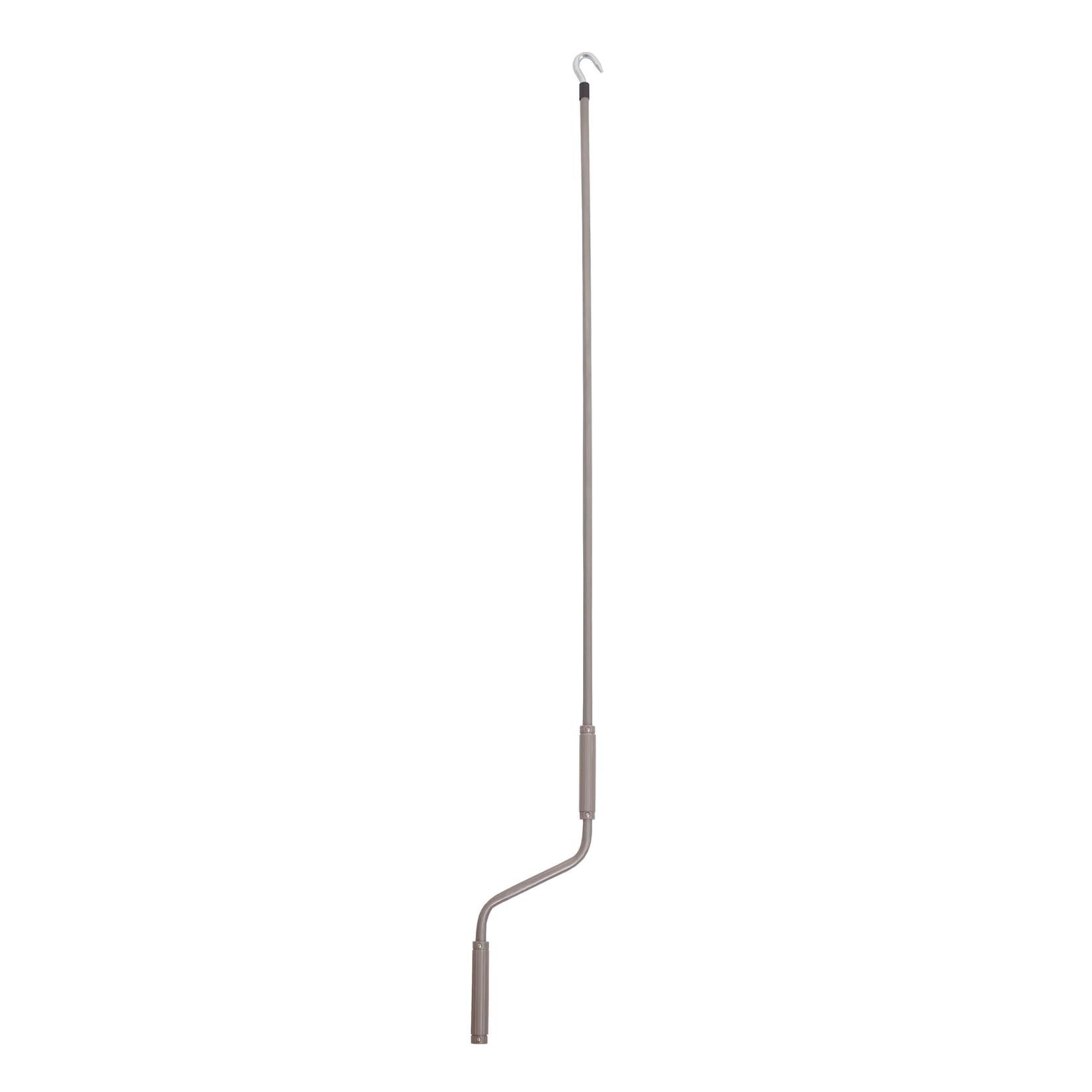 Markisenkurbel für Markisen, Handkurbel Kurbel, 150cm ~ grau