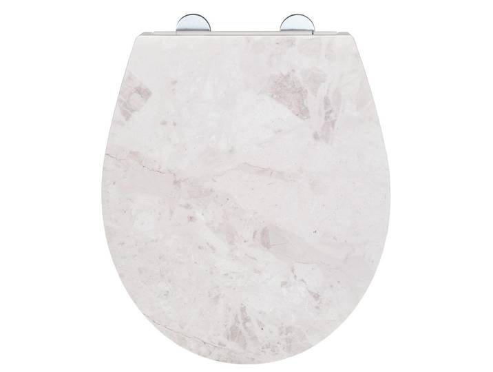 Siège WC Premium White Marble avec relief