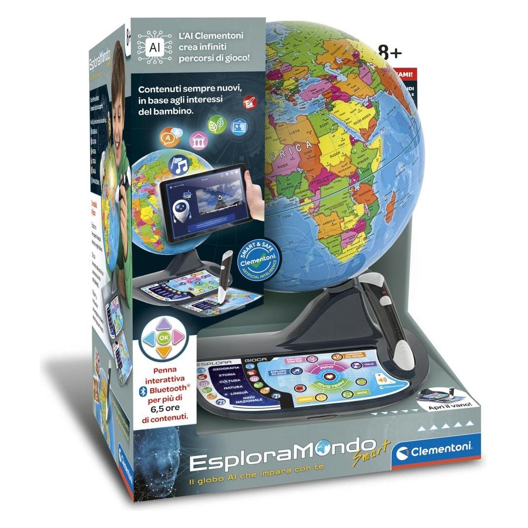 Clementoni Sapientino Esploramondo Smart - Lernspiel zum Thema Geografie (78088223)