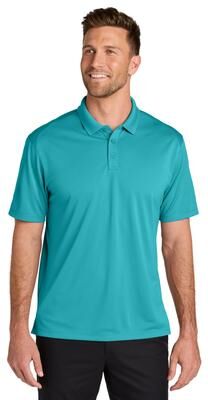Port Authority K240 Wearever Performance Pique Polo Shirt in Aquamarine size 5XL   Polyester