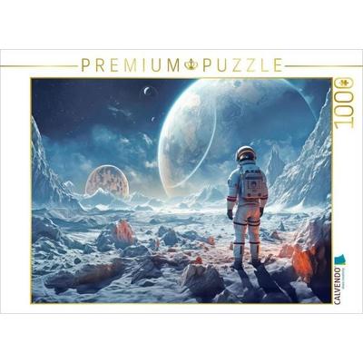 CALVENDO Puzzle Ein Raumschiff-Abenteuer | 1000 Teile Lege-Größe 64x48cm Foto-Puzzle für glückliche Stunden