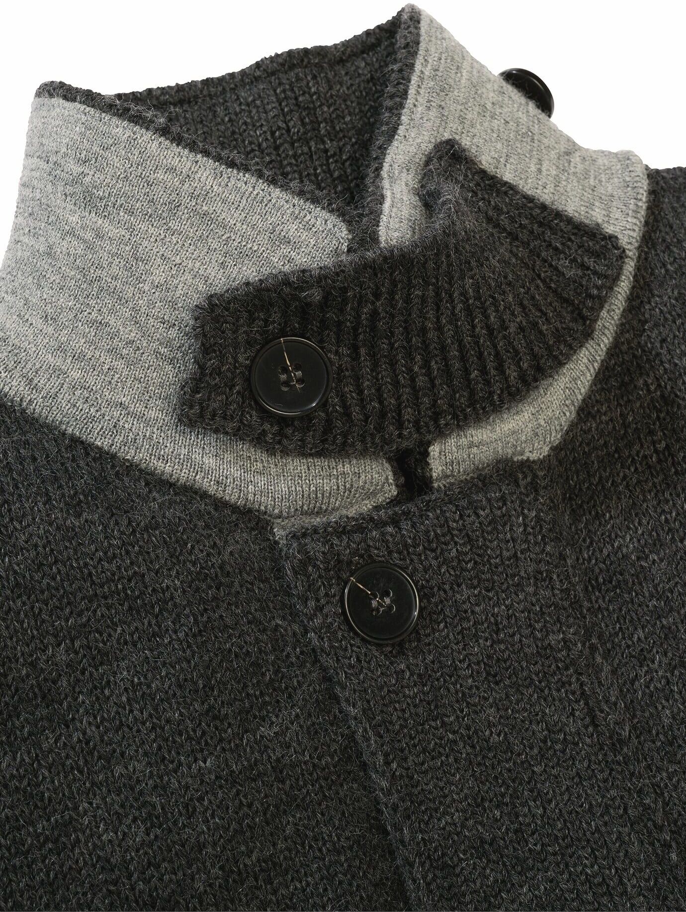 Mey & Edlich Alpin-urbane Strickjacke Grau 52