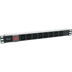 EQUIP 333310 - Steckdosenleiste 19", 1HE, 8-fach