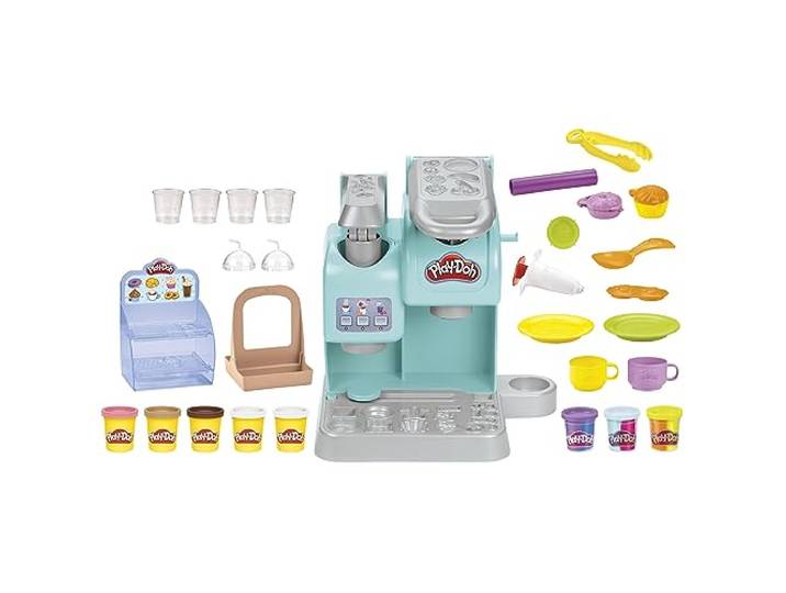 Play-Doh SUPER Colorful Cafe PLAYSET, Multi