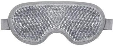 Inspired Finds Gel Cooling Ice Face And Eye Mask Hot Cold Compress Pack For Facial Relief And Spa Care 1pc eye Mask grey