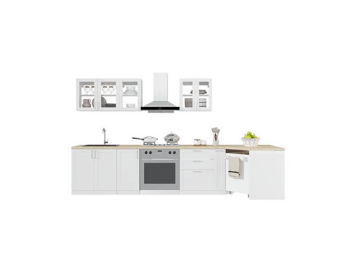 FUFU&GAGA Hängeschrank Küchen Hängeschrank Serie mit Türen & Schubladen, Weiß, MDF