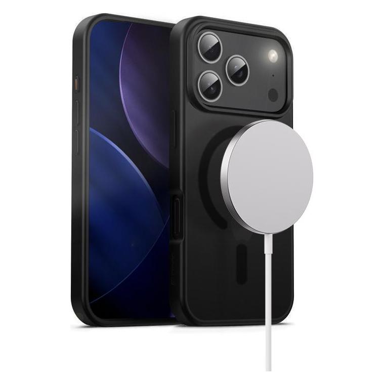 Crong Hybrid Frost MAG Cover (Apple iPhone 17 Pro) (CRGHFMIP1763PBLK)