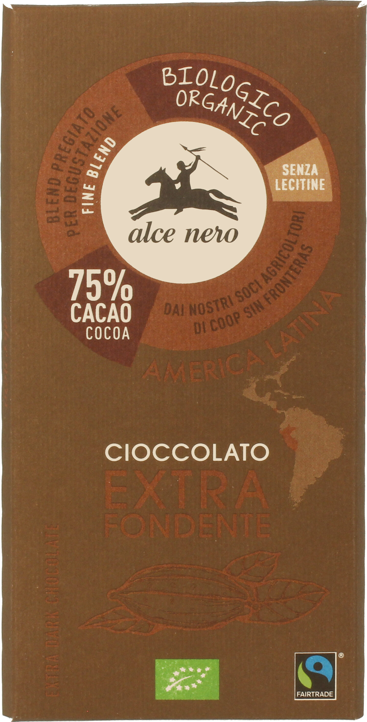 Alce Nero Alce Cioccolato Fondente Extra 100 G