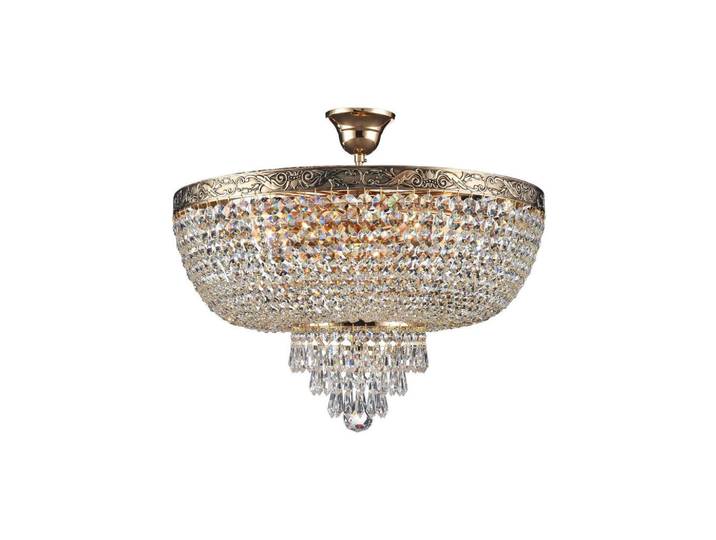 Maytoni Kronleuchter, Goldfarben, Metall, rund, 38 cm, CE, gleichmässige Lichtverteilung, Lampen & Leuchten, Innenbeleuchtung, Kronleuchter