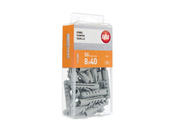 Ayce Dübel Nylon ⌀ 8 mm 50 Stück