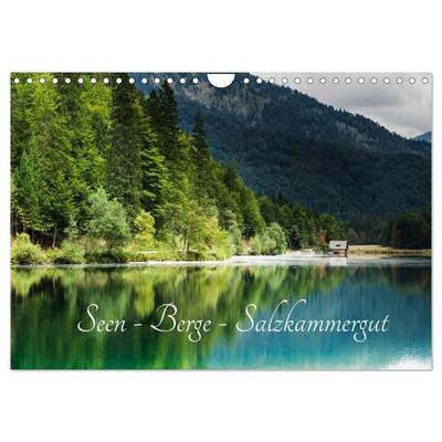 Seen - Berge - Salzkammergut (Wandkalender 2027 DIN A4 quer), CALVENDO Monatskalender
