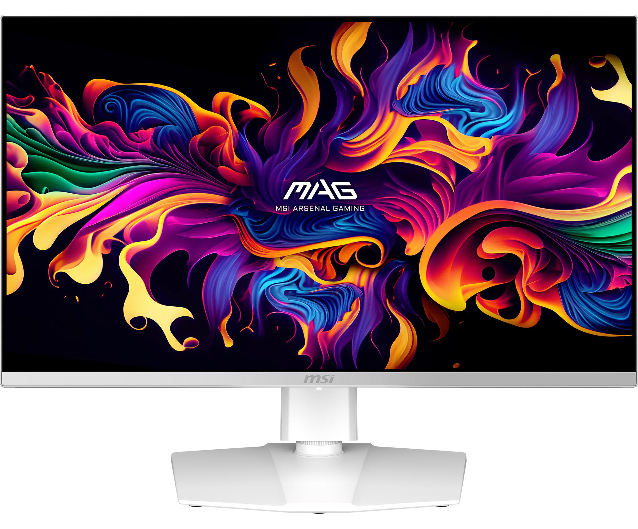 MSI MAG 272QPWDE QD-OLED X28, 67,3 cm (26.5"), 2560 x 1440 Pixel, Wide Quad HD, QD-OLED, 0,031 ms, Weiß