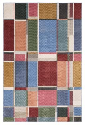 Style Haven Tobias Modern Color Block Multi-colored Area Rug