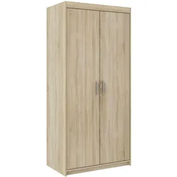 KLEIDERSCHRANK Storicos Sonoma Eiche 89,7/190,5/53 cm - Modern 2-türig