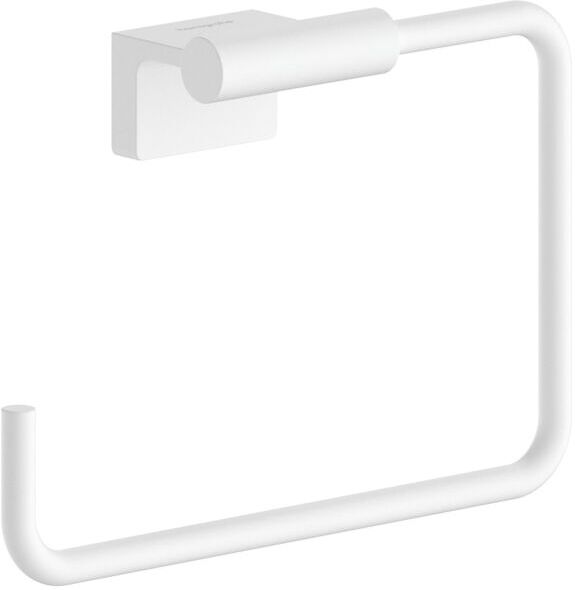 Hansgrohe AddStoris S Handtuchring 41784700 Wandmontage, matt weiß