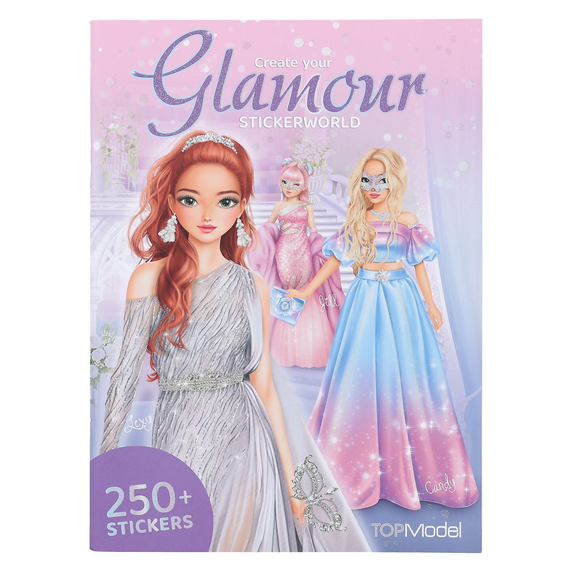 Top Model DEPESCHE TOPModel Create Your Glamour Stickerworld (250 Sticker) (0414383)