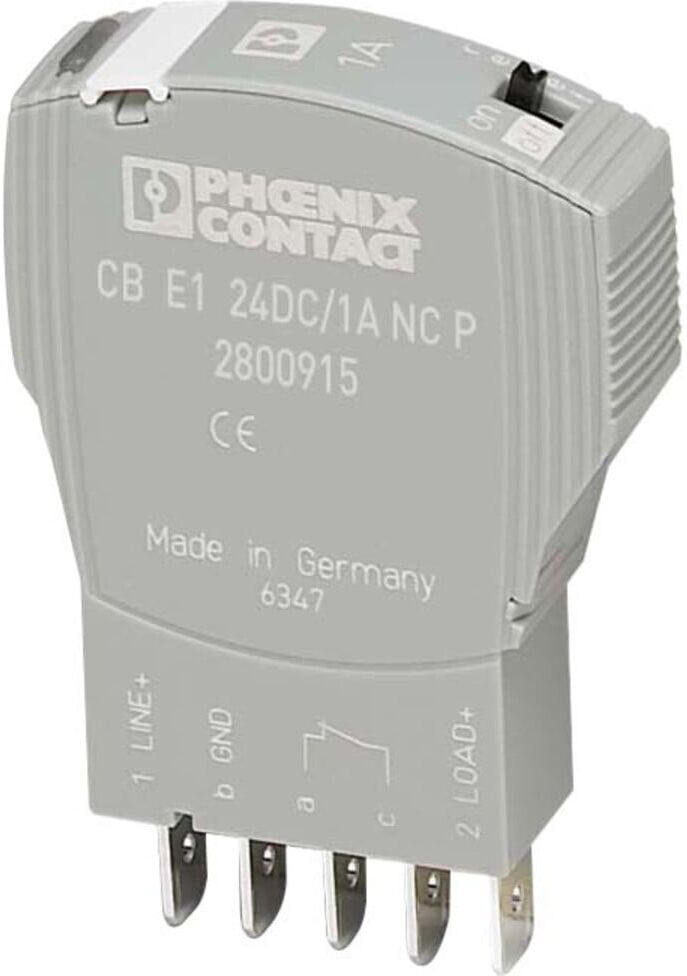 Phoenix Contact Geräteschutzschalter CB E1 24DC/4A NC P (2800918)