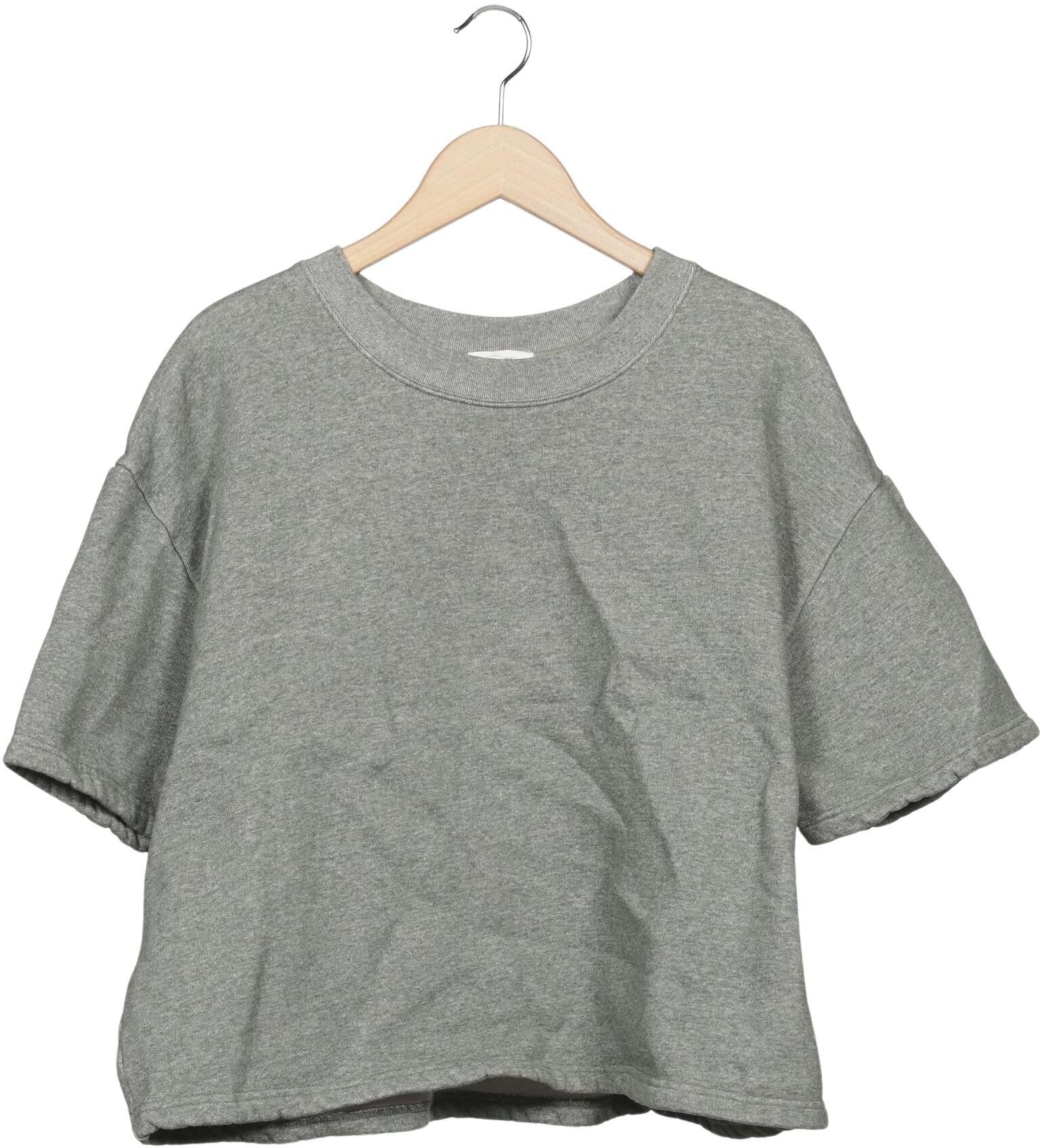 American Vintage Damen Sweater, Grau, Gr. L, Baumwolle - Second Hand