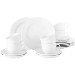 Seltmann Weiden Rondo/Liane Weiß Kaffeeservice 18-teilig