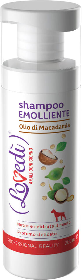 LOVEDI Lovedì Dog Shampoo Emolliente con Olio di Macadamia 200ML