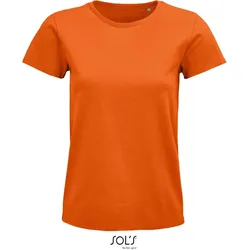SOLS Schweres Damen Bio T-Shirt 03579 orange S