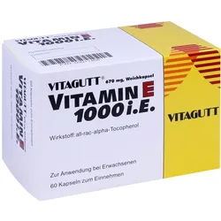 Vitagutt Vitamin E 1000 Weichkapseln 60 St