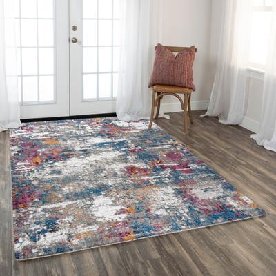 Alora Decor Sanction Jewel Toned Abstract Rug