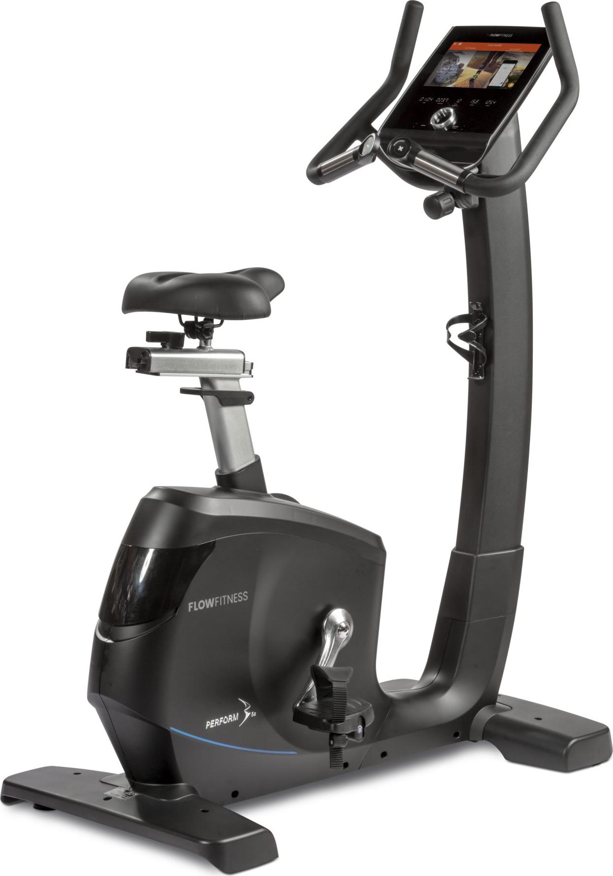 Flow Fitness Perform B5s Hometrainer mit 10,1-Zoll-Touchscreen & App-Kompatibilität