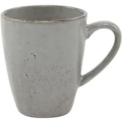 Kaffeebecher STONE grau (DH 8x10 cm) - DH 8x10 cm