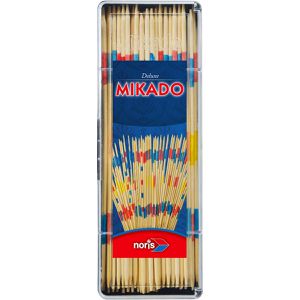 Noris Geschicklichkeitsspiel 606104617, Mikado, aus Holz, für 1-x Spieler, ab 5 Jahre