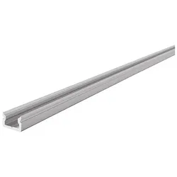 Deko-Light LED Profil AU-01-05 flaches U-Profil für 5-5.7mm LED Strips, 200cm, Aluminium eloxiert D-970081