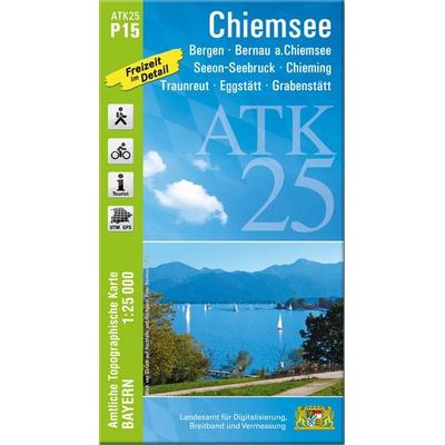 ATK25-P15 Chiemsee (Amtliche Topographische Karte 1:25000), Sonstige von , Landesamt für Digitalisierung, Breitband und Vermessung, Bayern,