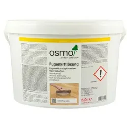 OSMO Fugenkittlösung Fugenfüller für Holz- oder Parkettfußböden Behältergröße 5 Liter