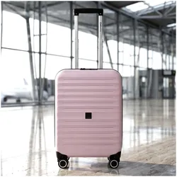 Gallantry Hartschalen-Kabinettrolley La Compacte, Koffer, Rosa